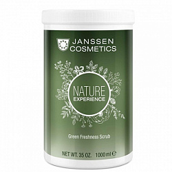 Janssen J8679P  Green Freshness Scrub  1000 мл  Обновляющий скраб для тела с экстрактом торфа 1000мл